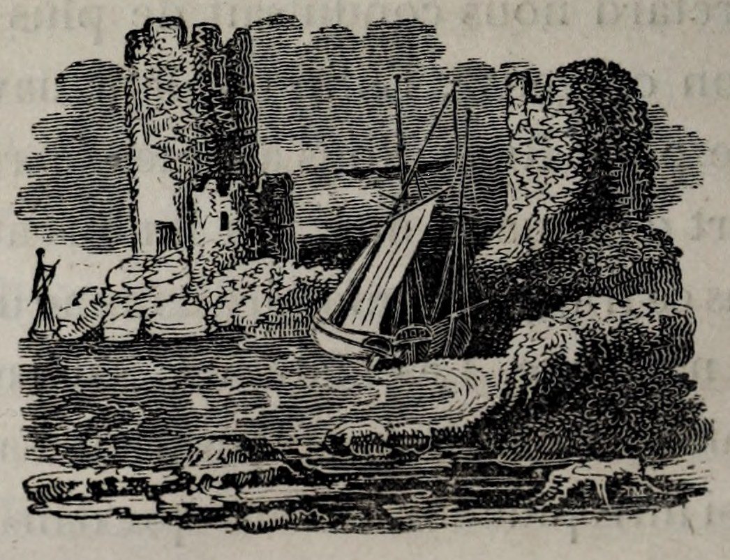 Original landscape tailpiece at the close of Volume II, Chapter XII.
